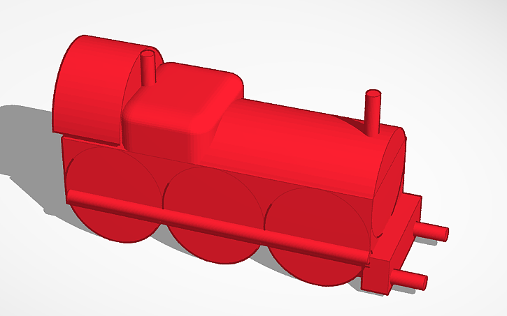 3D design Train - Tinkercad