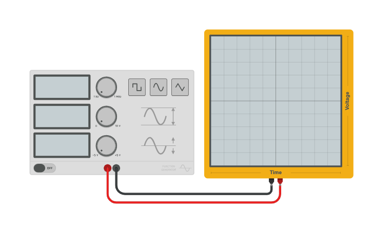 Circuit design Function Generator - Tinkercad