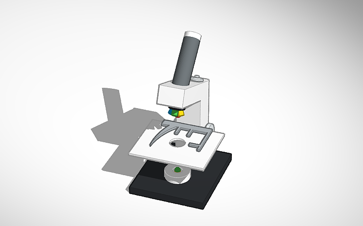 3D design Microscope - Tinkercad