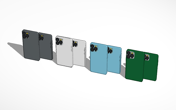 3D design iPhone 13 Pro & iphone 13 Pro MAX - Tinkercad