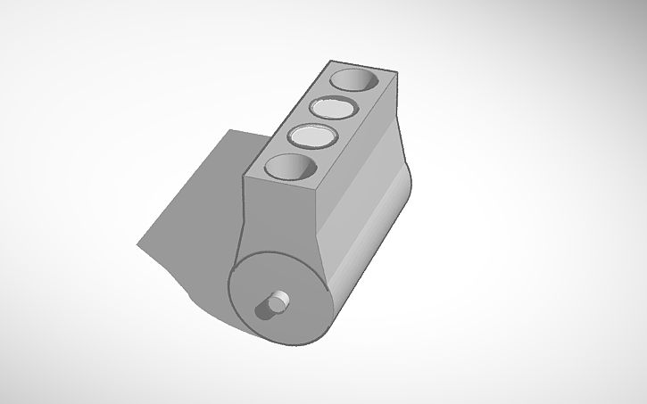3D design (Updated) Inline four, Combustion Engine - Tinkercad