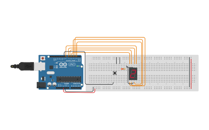 Circuit design Problem 1 - Tinkercad