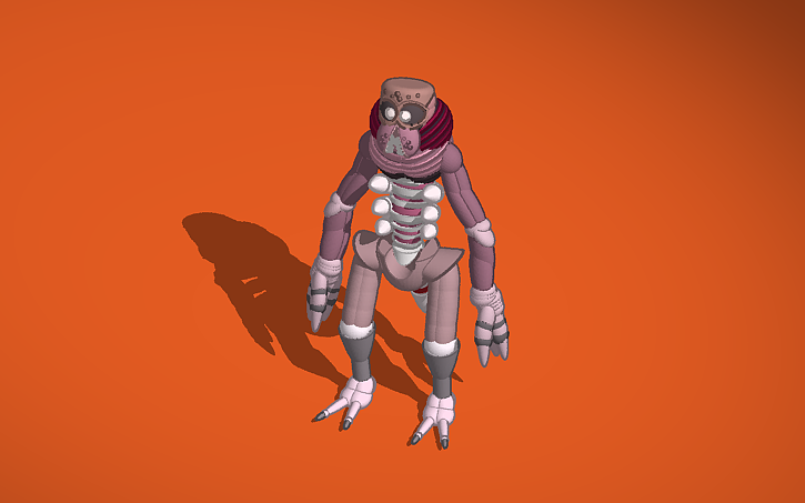 3D design TOTK Gibdo - Tinkercad