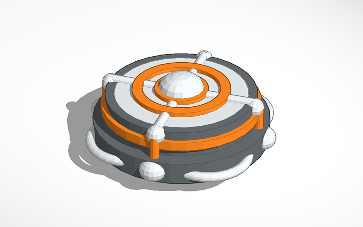 3D design Power Support Structure - Tinkercad