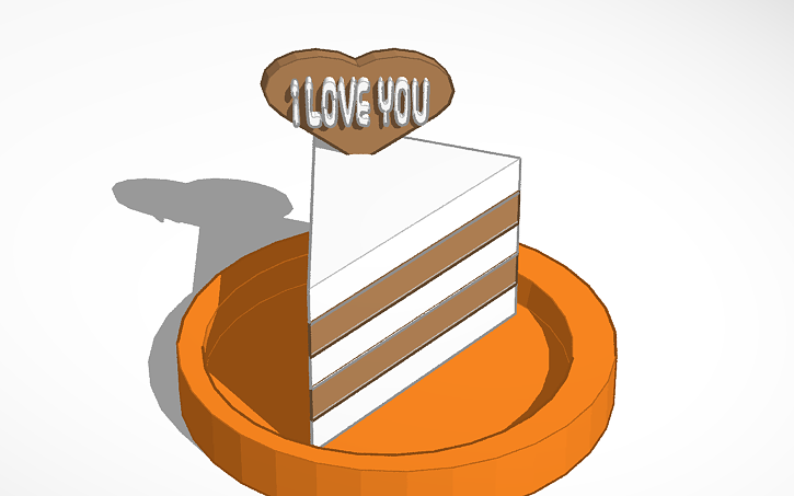 3D design CAKE - Tinkercad