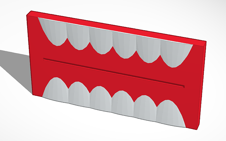 3D design toothpaste squeezer - Tinkercad
