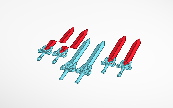Stormfall Sword 3D design Sword Transformers R.I.D (2015) - Tinkercad