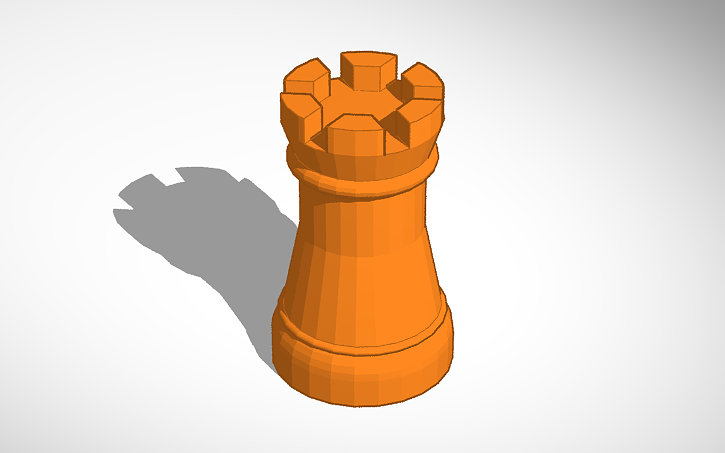 3D design Rook - Tinkercad