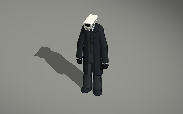 3D design ~Cameraman~ - Tinkercad