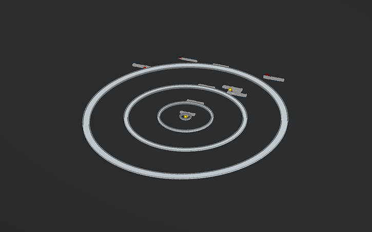 3D design Nearest star system to the sun - Tinkercad