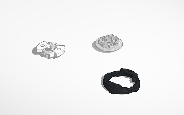 3D design 0-60 ratchet - Tinkercad