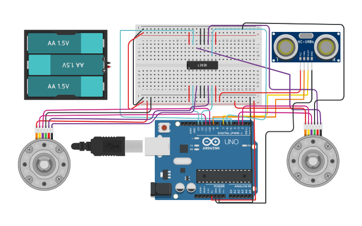 Circuit design RTG circuit - Tinkercad