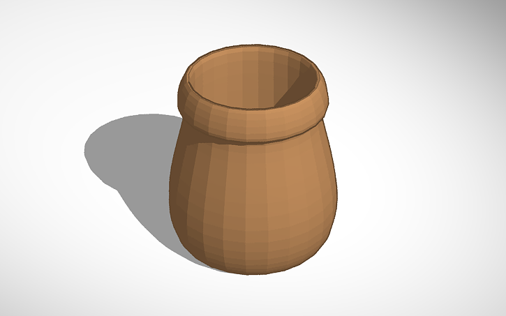 Pot Design In3d 3D design pot by Dbm Design - Tinkercad