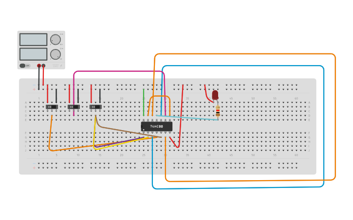 Circuit design lab 4 - Tinkercad