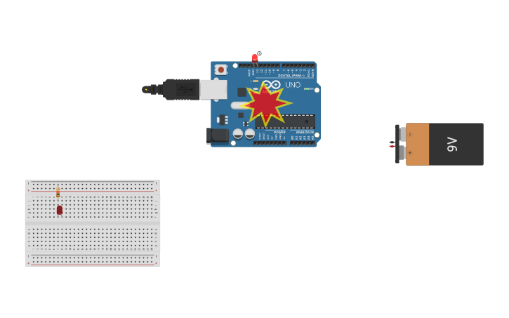 Circuit design Hola Mundo c++ - Tinkercad