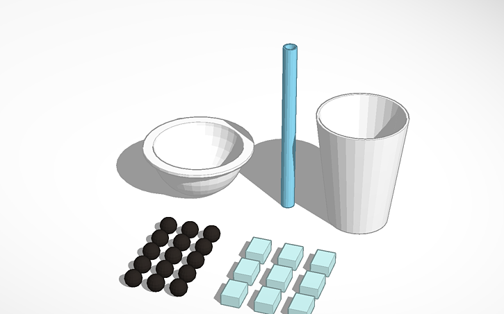 3D design Bubble Tea - Tinkercad