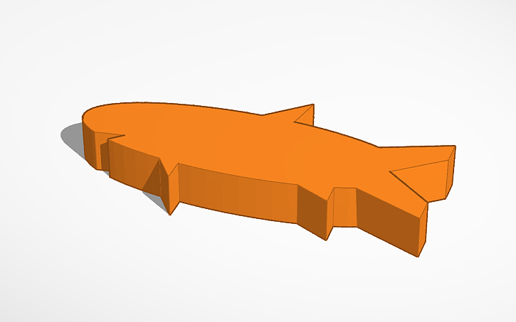 3D design Fish - Tinkercad