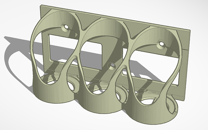 3D design Spice Rack - Tinkercad