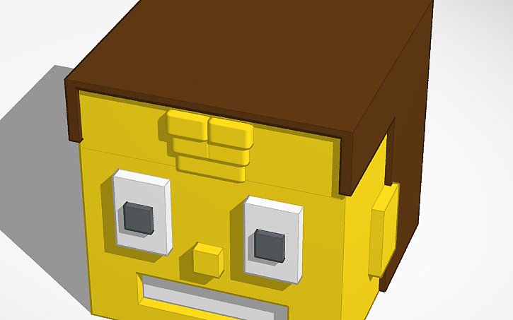 3D design Forehead with abs - Tinkercad
