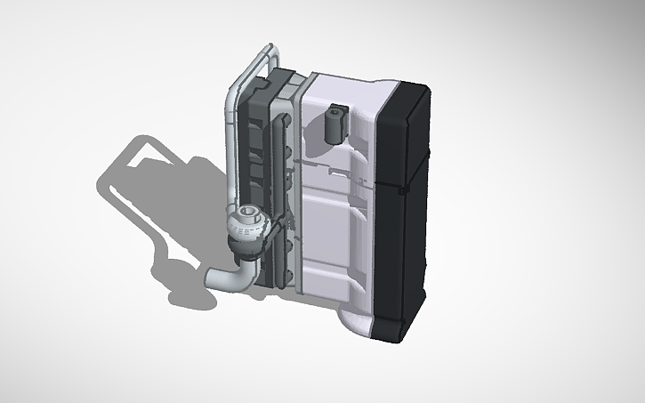 3D design Copy of turbo Diesel Inline 6 - Tinkercad