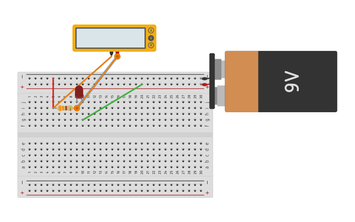 Circuit design series and parallel circuits - Tinkercad