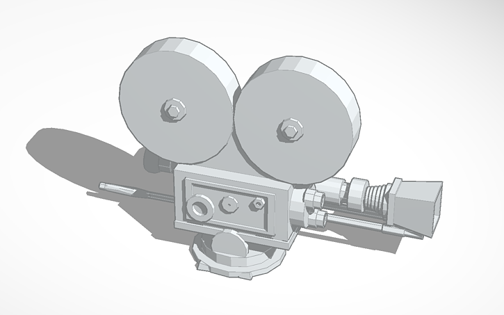 3D design Camera - Tinkercad