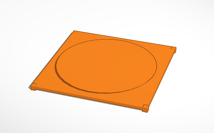 3D design Coaster - Tinkercad
