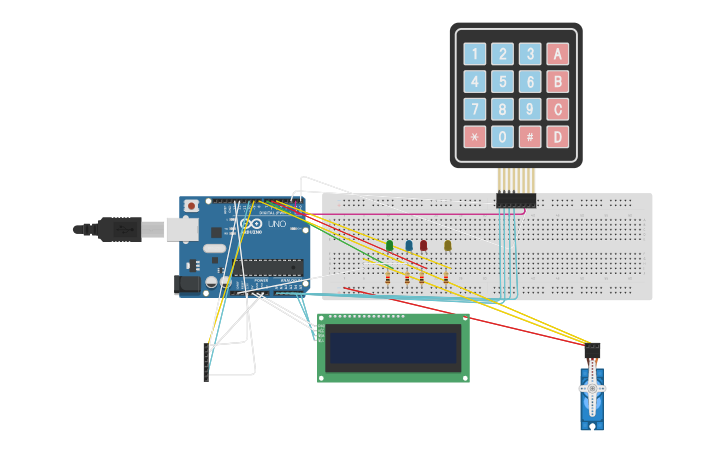 Circuit design vending machine with rfid - Tinkercad