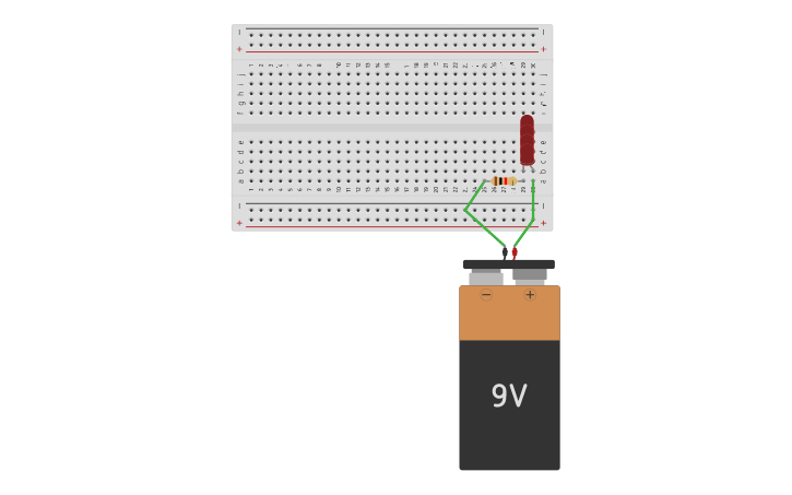 Circuit design Parallel Circuit - Tinkercad