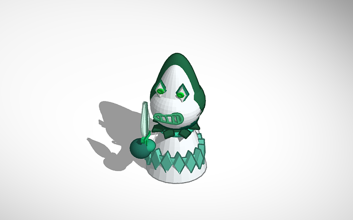3D design Ruddin deltarune - Tinkercad