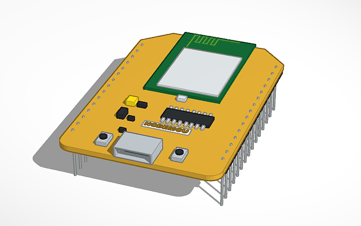 3D design Our Circuit Diagram cw2 - Tinkercad