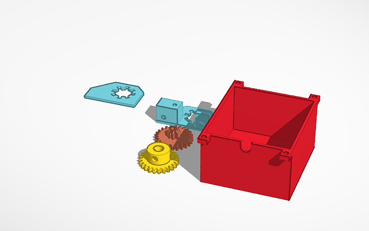 3D design Actuator Sensor - Tinkercad