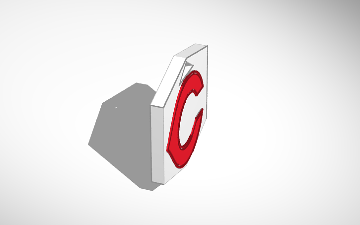 3D design Key chain - Tinkercad