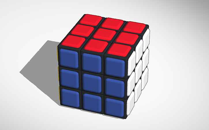 3D design THE CUBE - Tinkercad