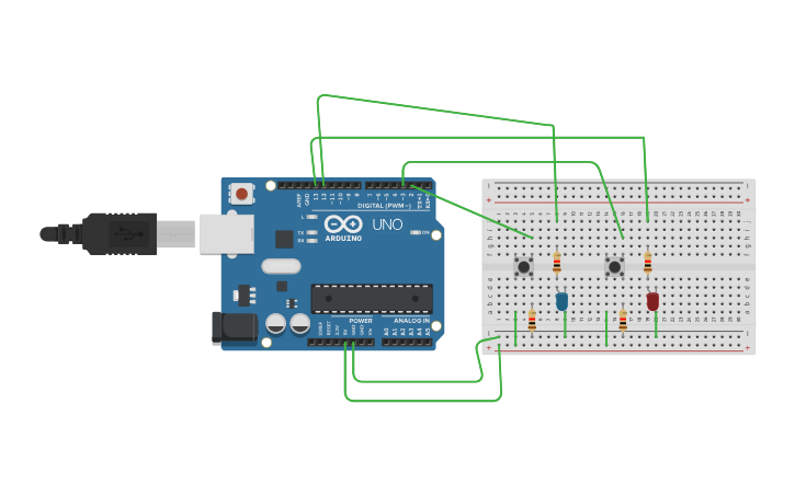 Circuit design Level 2 - Tinkercad