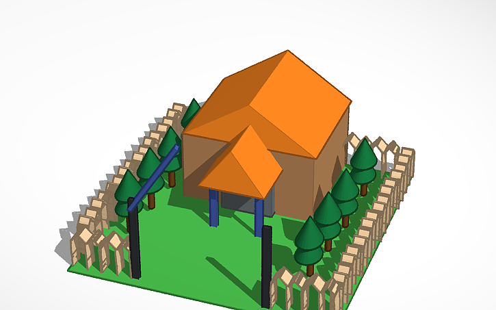 3D design House - Tinkercad