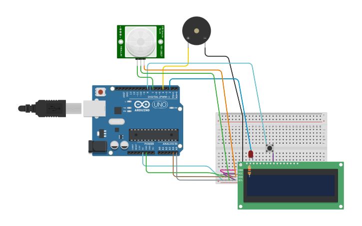 Modul Copi Circuit design Copy of Copy of Copy of Modul 2 by Evelyn - Tinkercad