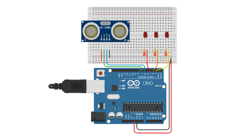 Circuit design sensor - Tinkercad