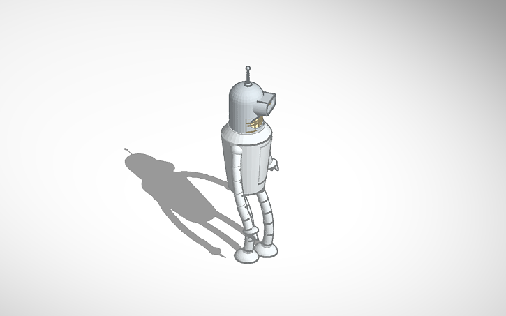 3D design Copy of BENDER - Tinkercad