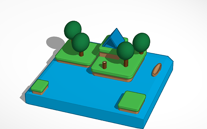 3D design camping - Tinkercad