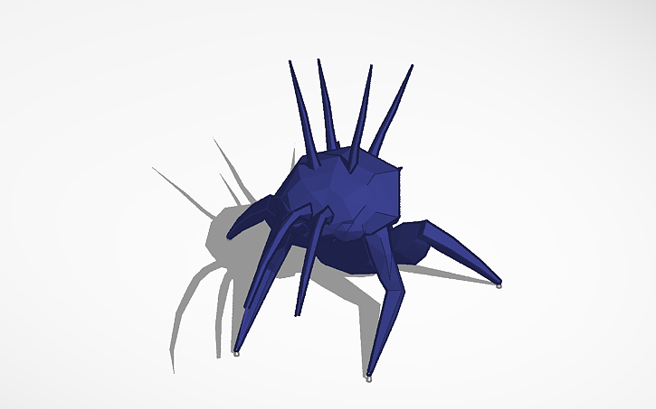 3D design FAIL Lethal Company - Hoarding Bug - Tinkercad