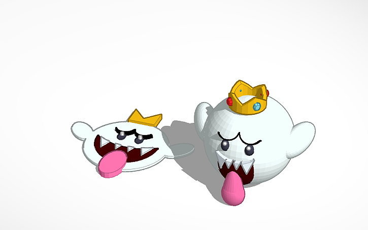 3D design Boo - Tinkercad