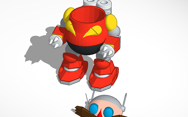 3D design Copy of Classic Death Egg Robot - Tinkercad