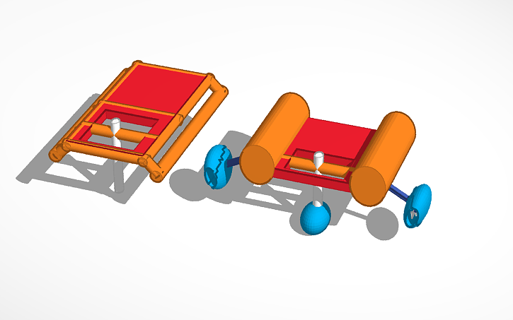3D design ROV - Tinkercad
