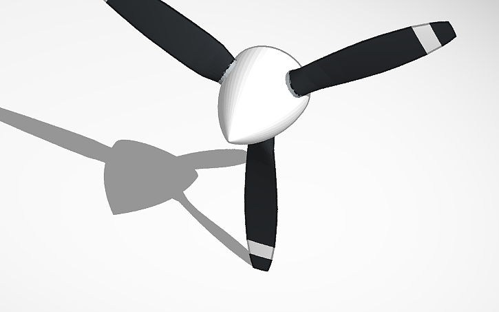 3D design Propeller V2 - Tinkercad