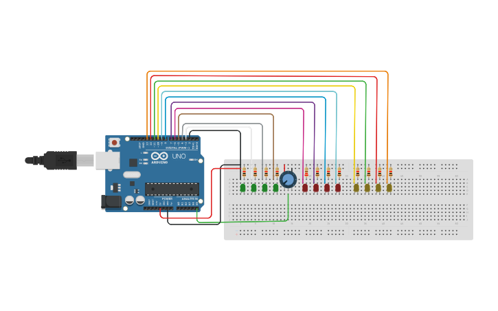 Circuit design Proyecto final arduino - Tinkercad