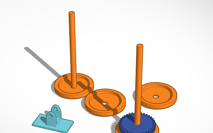3D design Logan solar stand - Tinkercad