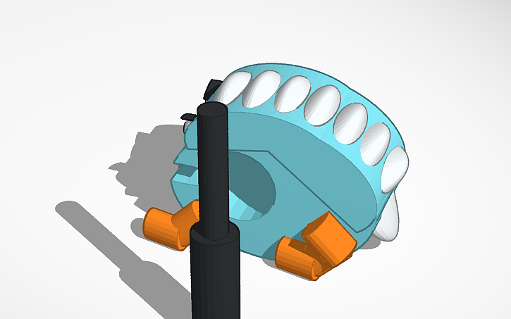 Tinker Instrument 3D design Wood Frog instrument - Tinkercad