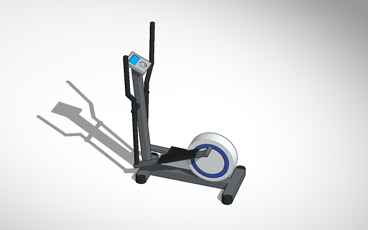 3D design Static elliptical - Tinkercad