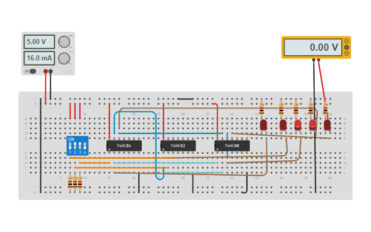 Circuit design Lab 4 - Tinkercad